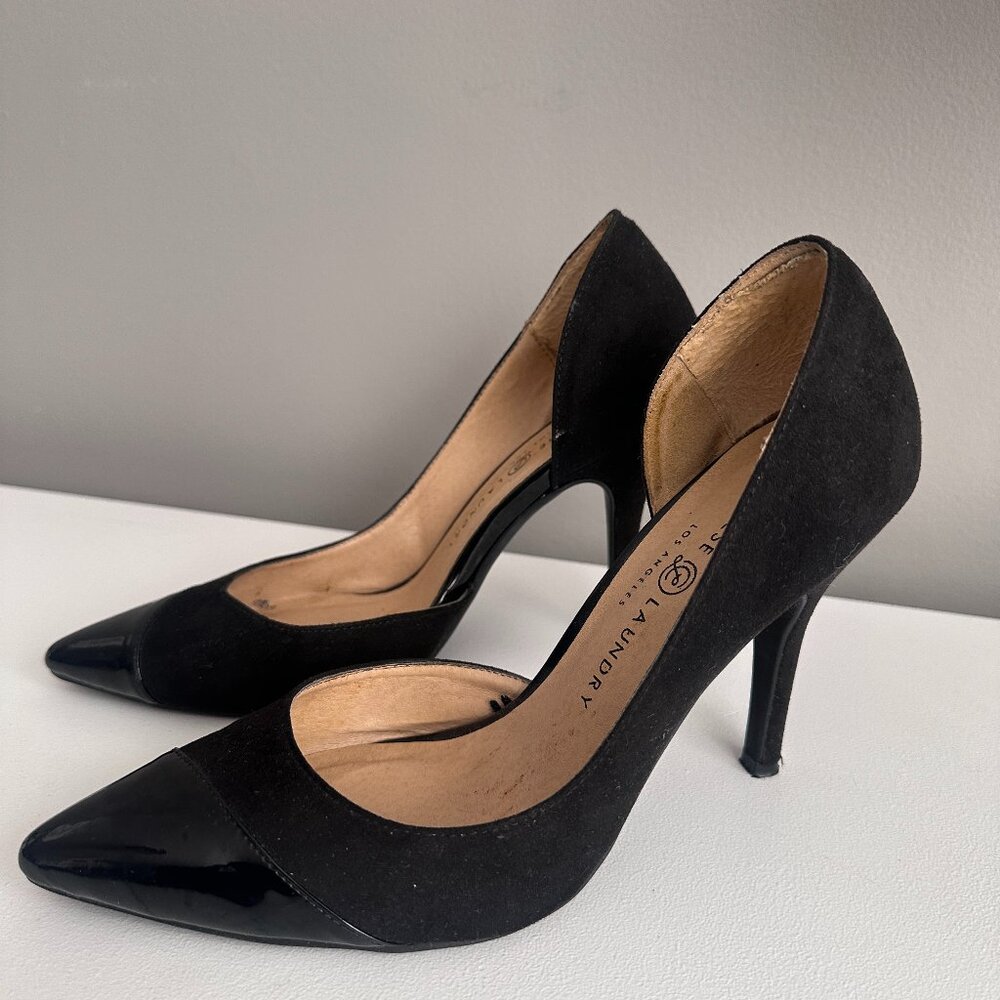 Chinese Laundry Heels with a Pantent Leather pointed toe